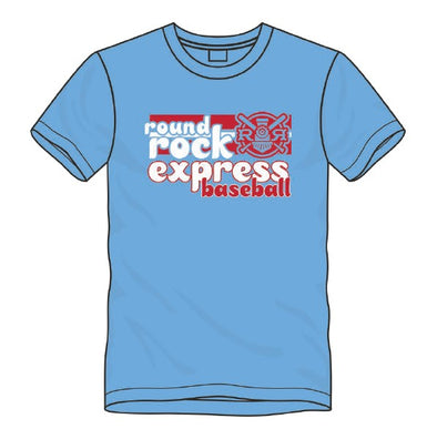 Round Rock Express Fauxback Feels Performance Tee