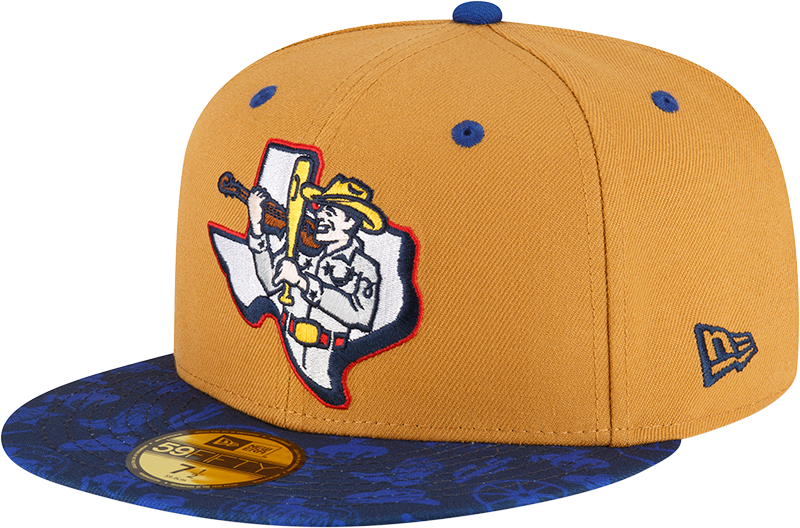 【JUVENILE HALL ROLLCALL】HAT Round Rock Express New Era Custom Dancehalls Square Dance 5950