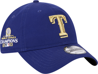 Texas Rangers Gold World Series Champion 920 Adjustable Cap