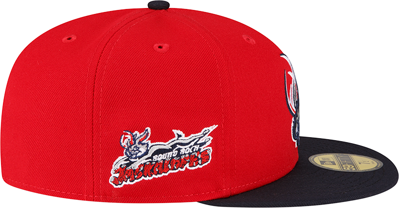 Round Rock Express Joe\'s Custom Cap\'s Jack of All Lopes 5950 Fitted Ca