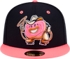 Round Rock Express Joe's Custom Pink Sprinkle Donut 5950 Fitted Cap