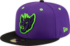 Round Rock Express New Era Chupacabras Custom Chupacabra Ooze 5950 Fitted Cap