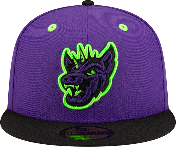 Round Rock Express New Era Chupacabras Custom Chupacabra Ooze 5950 Fitted Cap