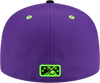 Round Rock Express New Era Chupacabras Custom Chupacabra Ooze 5950 Fitted Cap