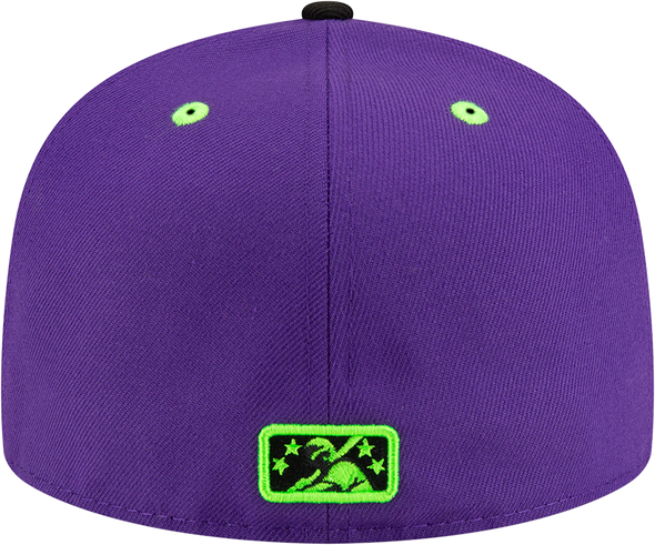 Round Rock Express New Era Chupacabras Custom Chupacabra Ooze 5950 Fitted Cap