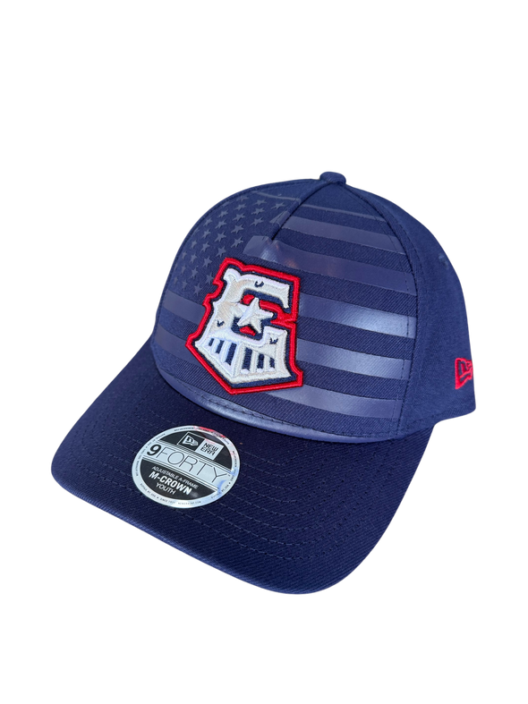 Round Rock Express New Era Youth Navy AF Flag 940