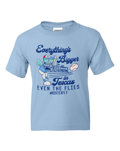 Round Rock Express Youth Everything's Bigger In Texas Tee