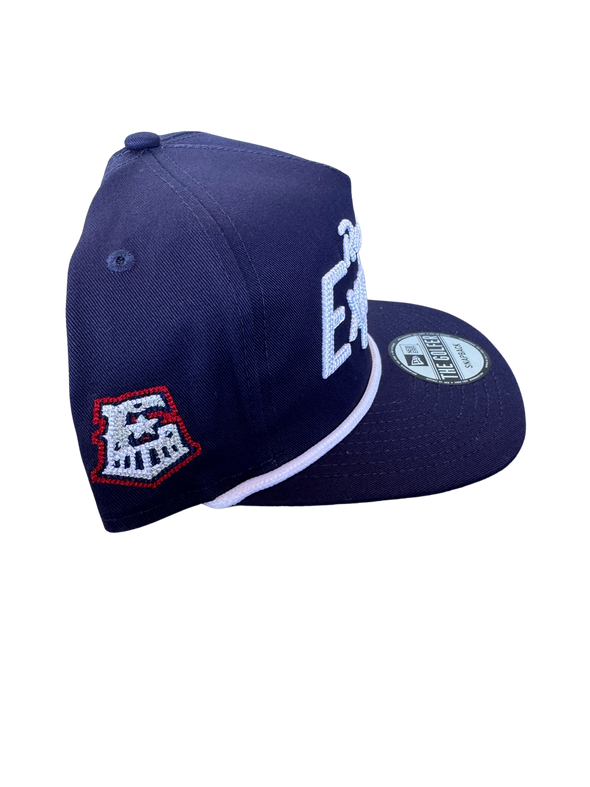 Round Rock Express New Era Navy Golfer Cap