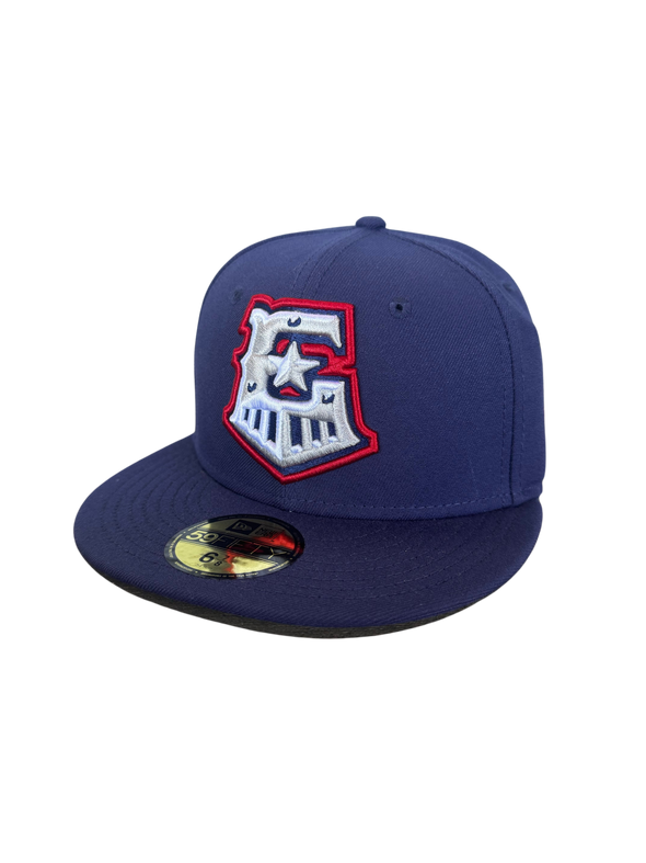 Round Rock Express New Era Home 25 Seasons Patch 5950