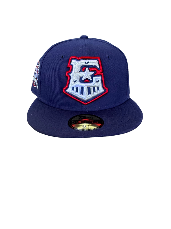 Round Rock Express New Era Home 25 Seasons Patch 5950