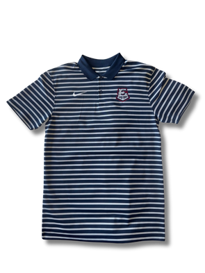 Round Rock Express Nike Navy Victory Stripe Polo