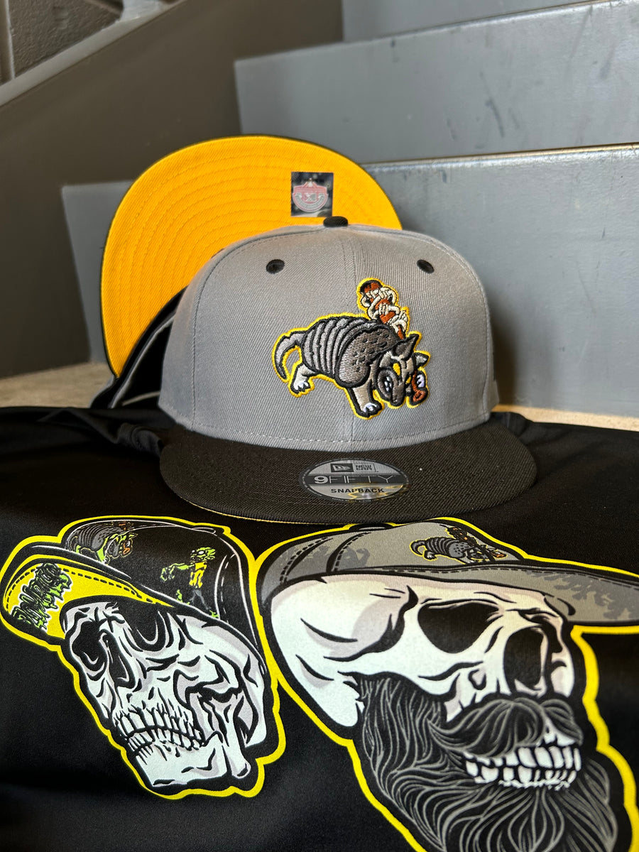 Round Rock Armadillos Fitted Hat Skulls Tee – Round Rock Express