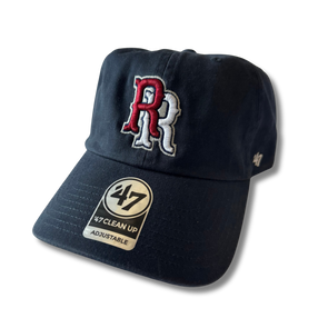 Round Rock Express 47 Brand Navy RR Clean up