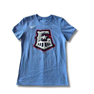 Round Rock Express Nike Women's Valor Blue E-Train Cotton Tee