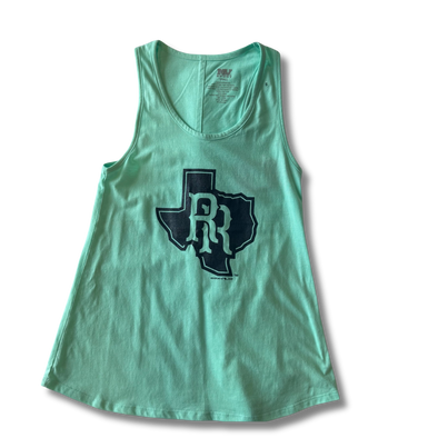 Round Rock Express MV Sport Women's Oasis RR State Paris Flowy Tank