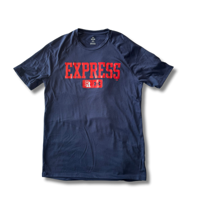 Round Rock Express Under Armour Navy RR Tech Tee