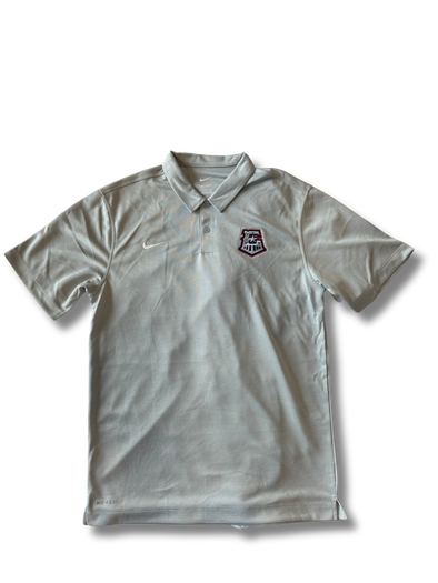 Round Rock Express Nike Flat Silver Heather Polo