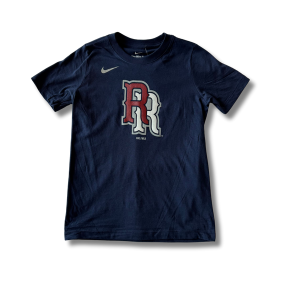 Round Rock Express Nike Youth Navy RR Cotton Tee