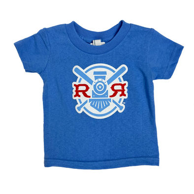 Round Rock Express Infant Light Blue Fauxback Tee