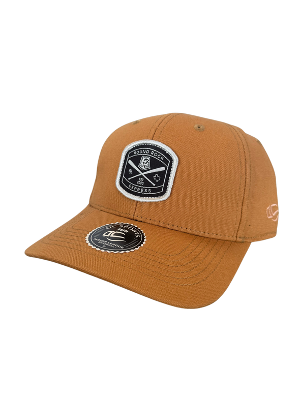 Round Rock Express Outdoor Cap Tan Offseason Cap