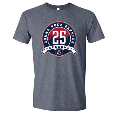 Round Rock Express 25th Season Tee