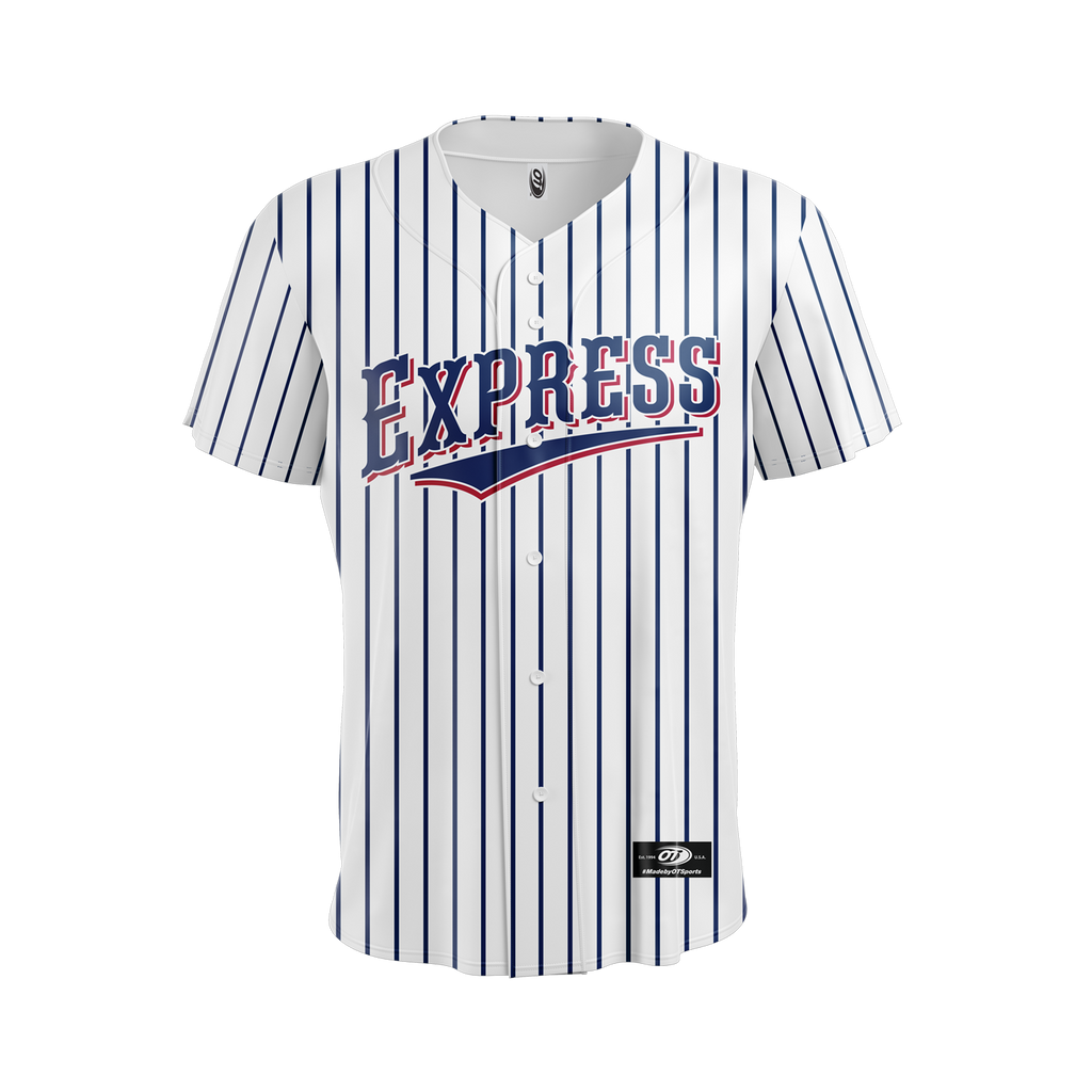 Round Rock Express OT Sports Youth Home Pinstripe Replica Round Rock Express OT Sports Youth Home Pinstripe Replica