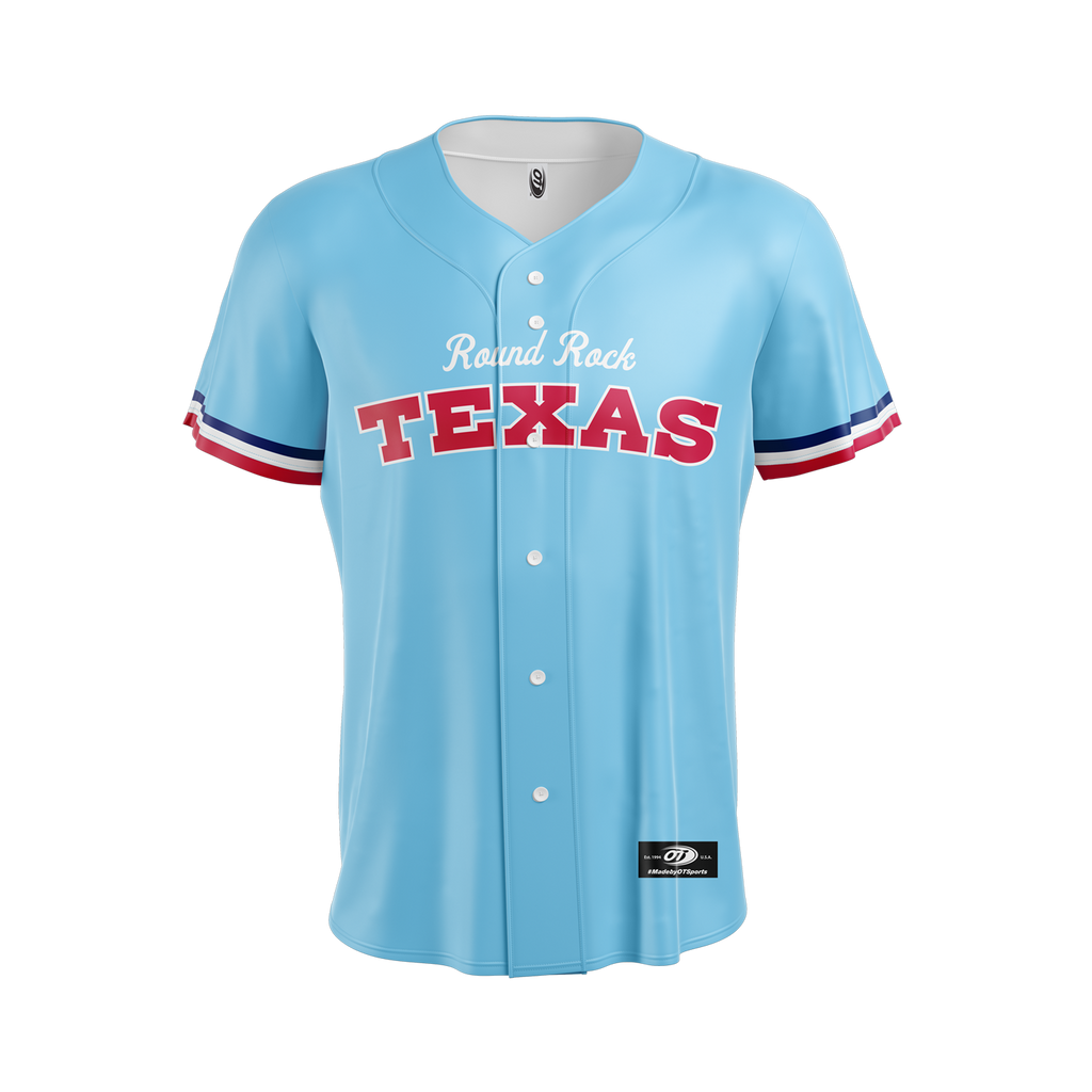 Round Rock Express OT Sports Adult Fauxback Replica Jersey