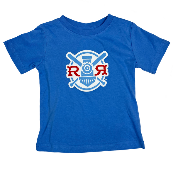 Round Rock Express Toddler Light Blue Fauxback Tee