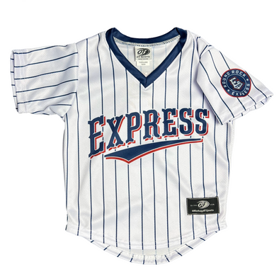 Round Rock Express OT Sports Toddler Home Pinstripe Replica Jersey