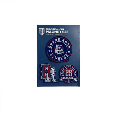 Round Rock Express Wincraft 3 Piece Magnet Set