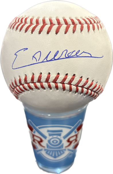Texas Rangers World Series Champion Ezequiel Duran MLB Authenticated Autograph Ball