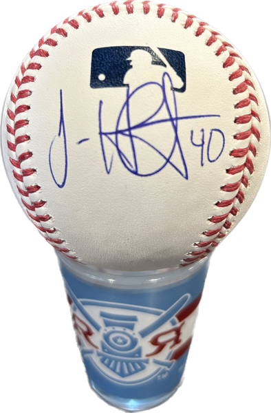 Texas Rangers World Series Champion Jonathan Hernandez MLB Authenticated Autograph Ball