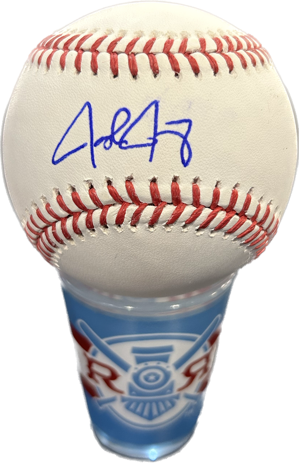 Texas Rangers World Series Champion Josh Jung MLB Authenticated Autograph Ball