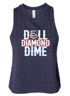 Round Rock Express Ladies Dell Diamond Dime Crop Top Tank