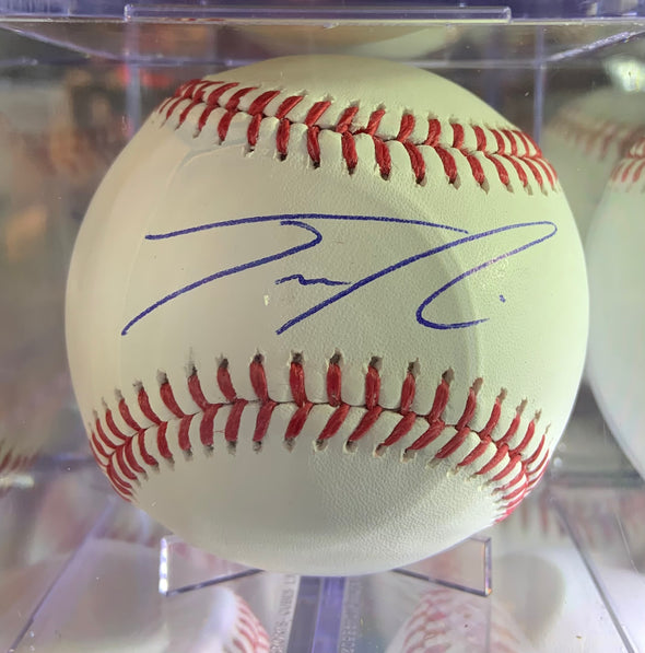 Round Round Express MLB Authenticated Josh Smith Signed Ball