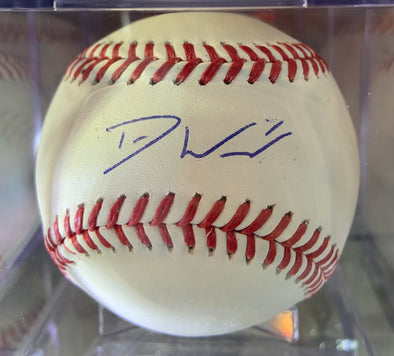 Round Round Express MLB Authenticated Davis Wendzel Signed Ball