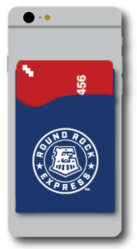 Round Rock Express Silicone Wallet