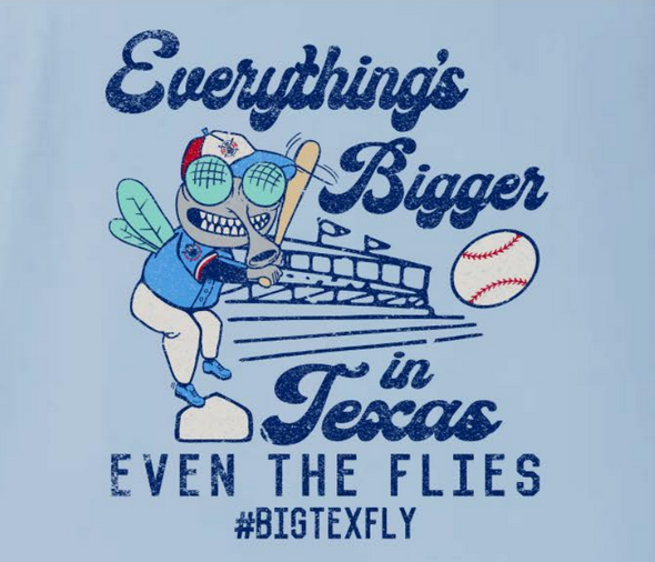Round Rock Express Everything's Bigger In Texas Tee