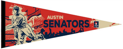 Round Rock Express Austin Senators Pennant