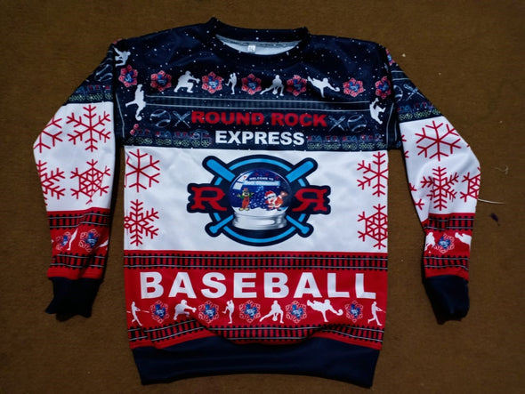 Round Rock Express Ugly Christmas Sweater Sweatshirt